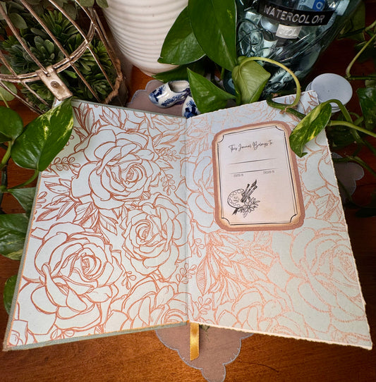 ‘A Beautiful Fiend’ Watercolor Journal