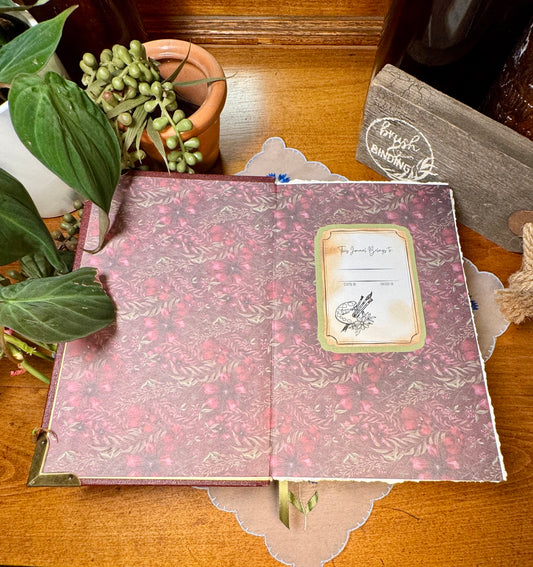 'Alice's Adventures in Wonderland & Through the Looking Glass' Watercolor Journal