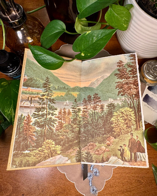 ‘Back to the Woods’ Mini Mixed Media Journal