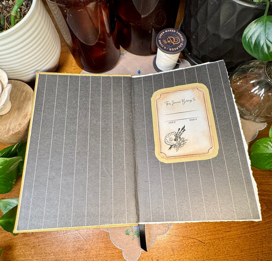 ‘Black Rock’ Watercolor Journal