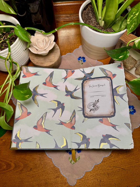 'Burning Daylight' Watercolor Journal