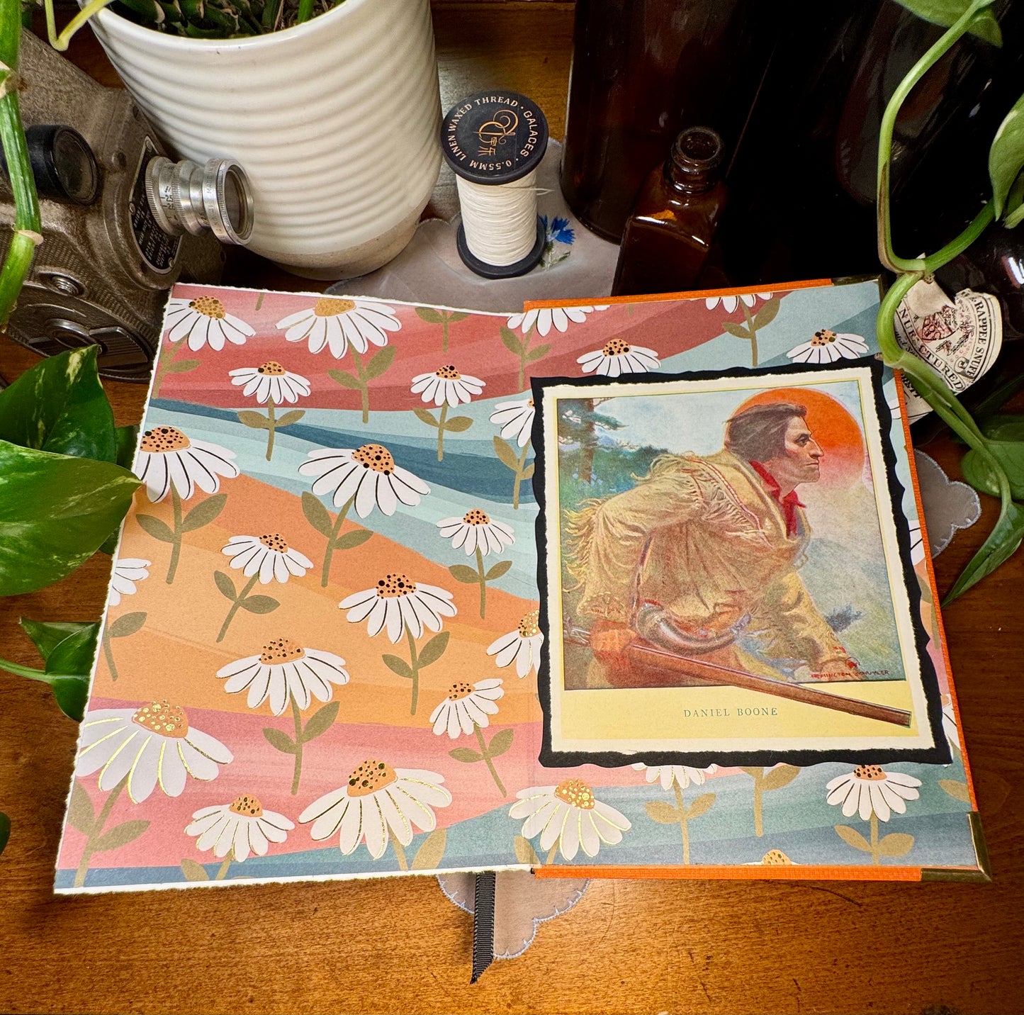 ‘Daniel Boone’ Watercolor Journal