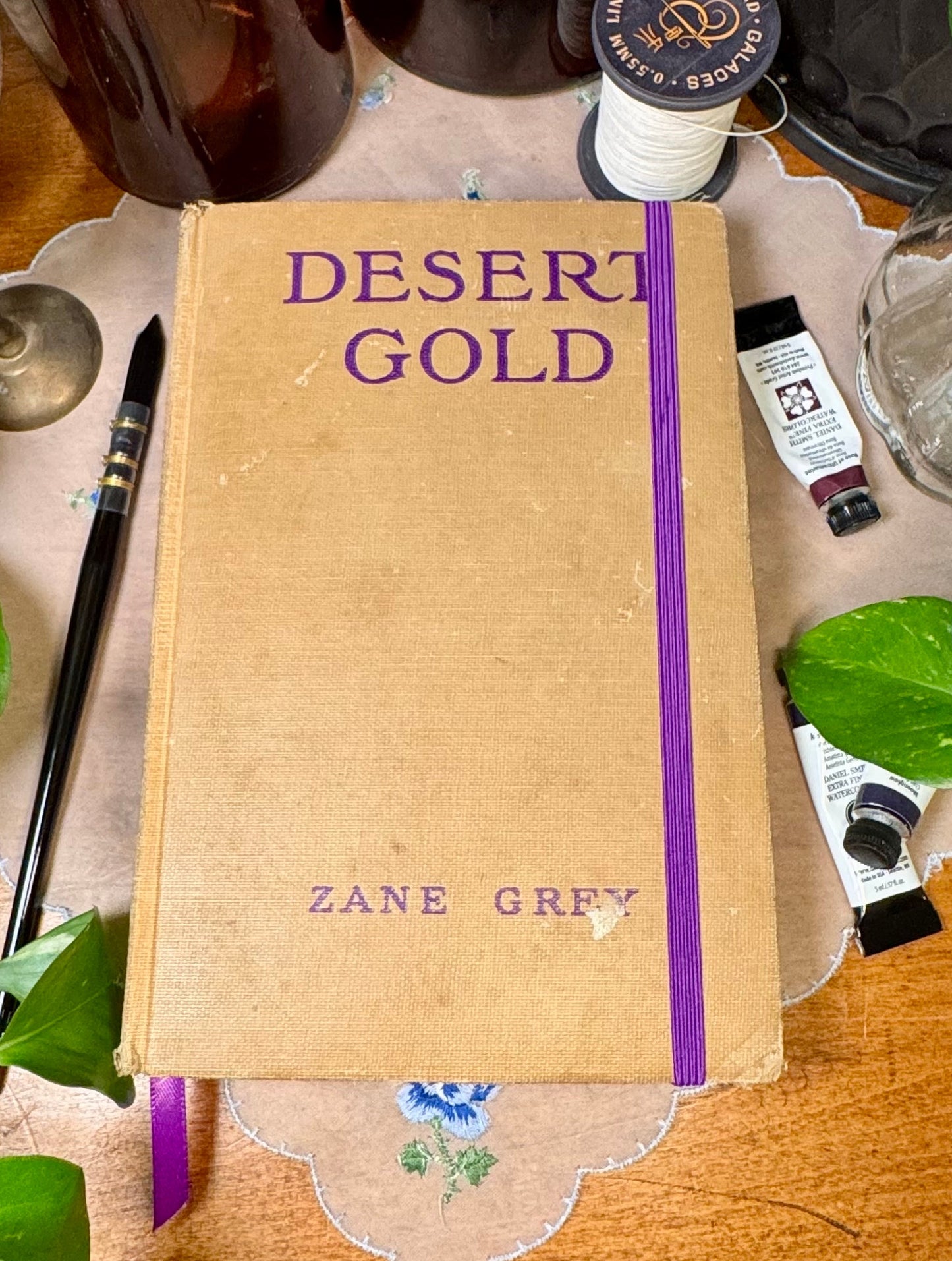 ‘Desert Gold’ Watercolor Journal