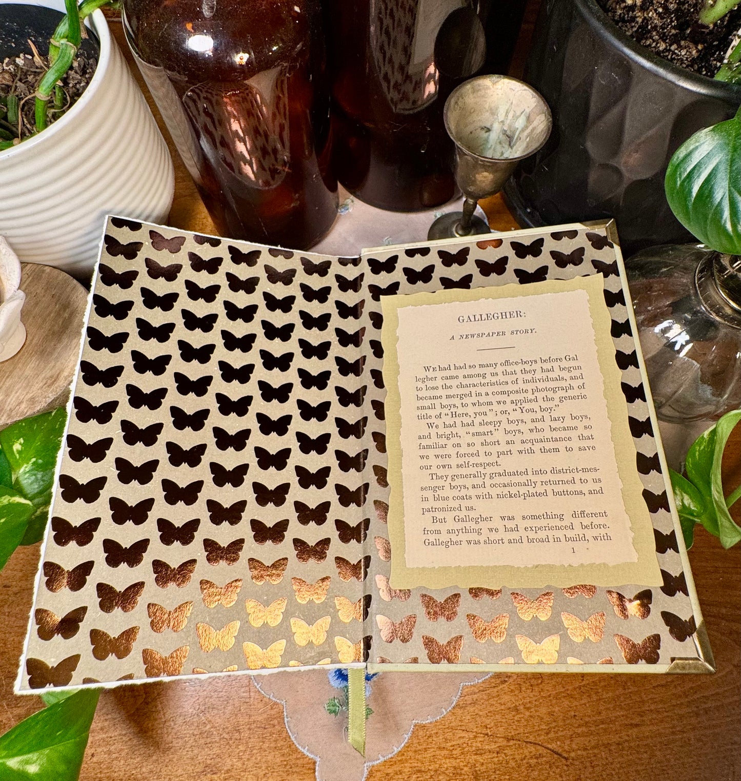 ‘Gallegher and Other Stories’ Watercolor Journal