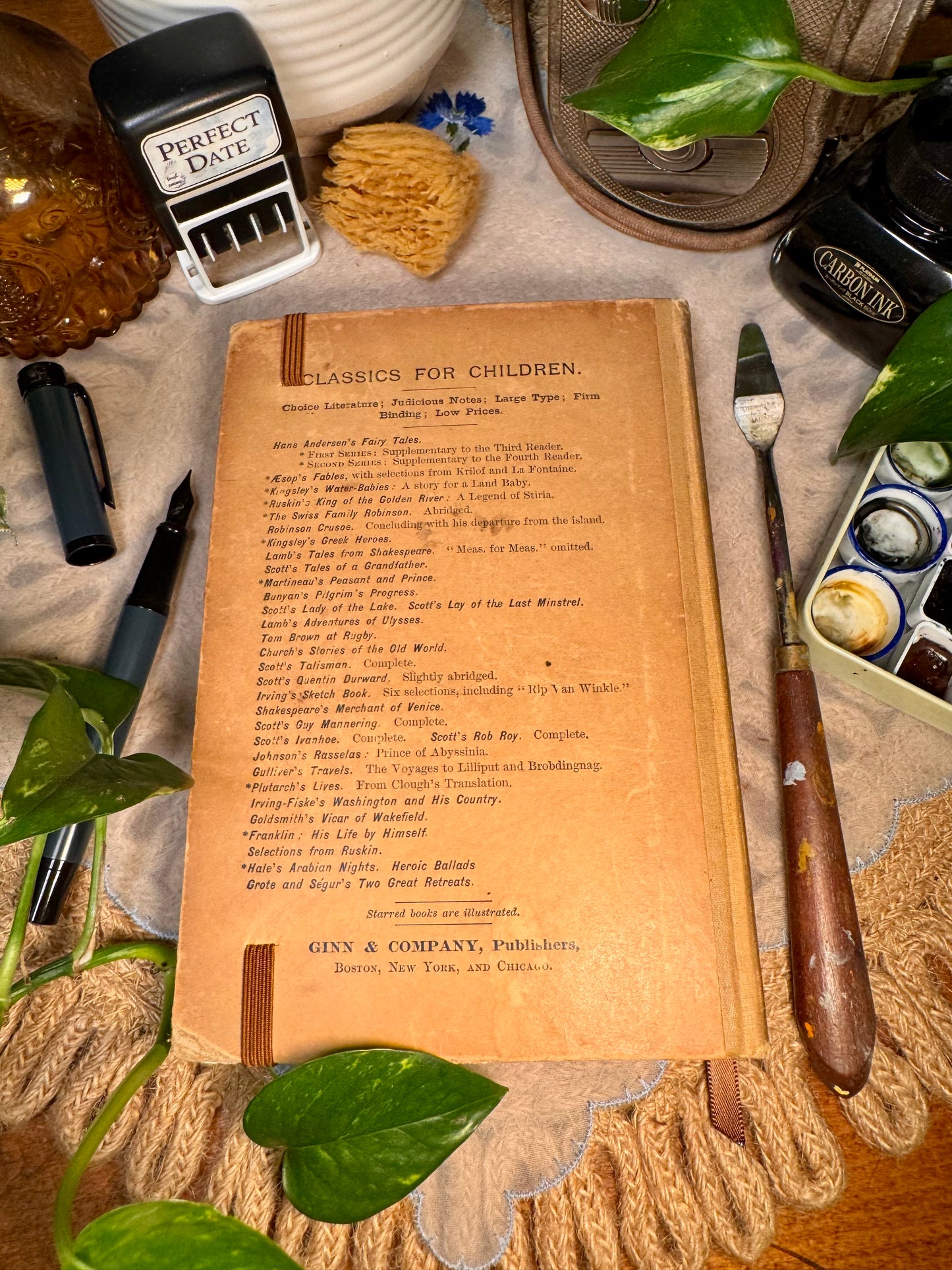 ‘Six Selections from Irving's Sketchbook’ Mixed Media Journal