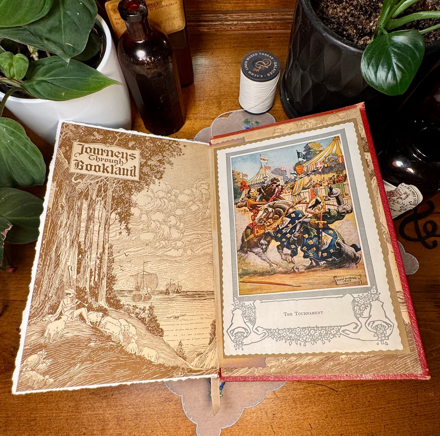 'Journeys Through Bookland' Watercolor Journal