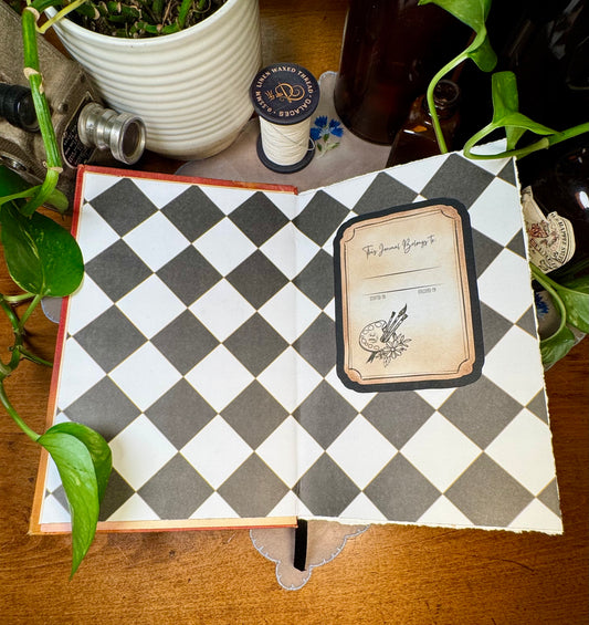 ‘Kings Queens and Pawns’ Watercolor Journal