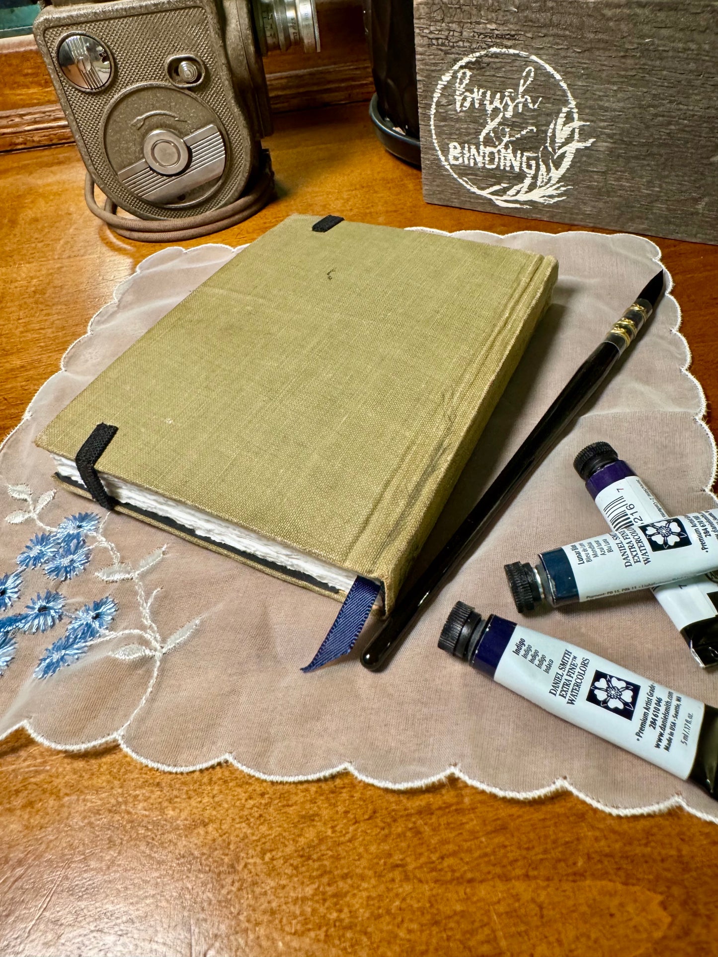 'Essay on Warren Hastings' Mini Watercolor Journal