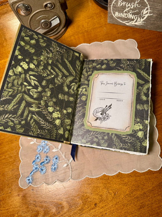 'Essay on Warren Hastings' Mini Watercolor Journal