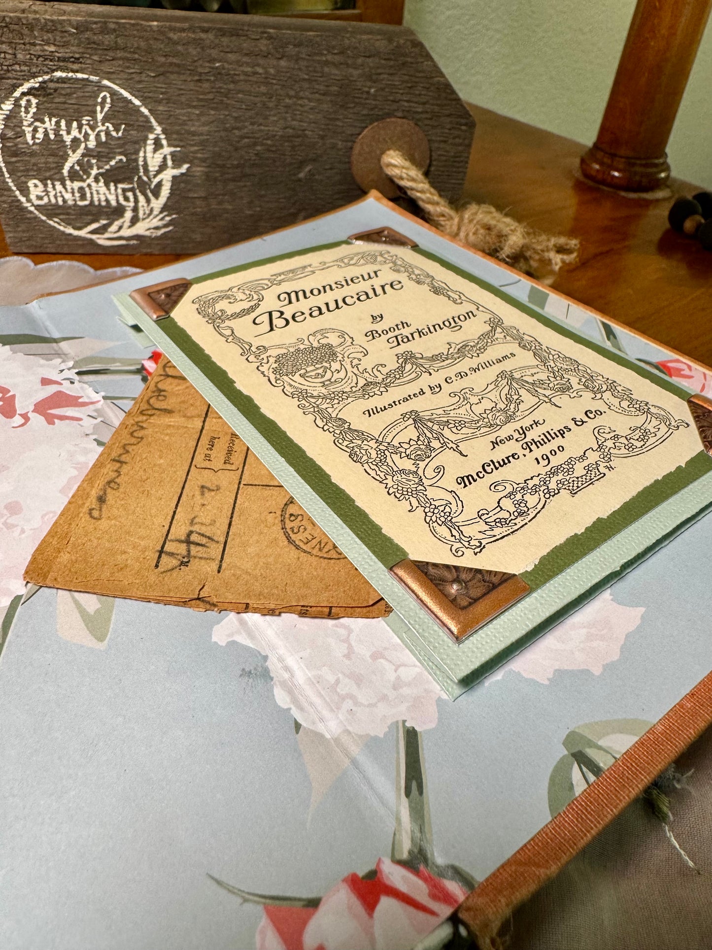 'Monsieur Beaucaire' Sketchbook Journal