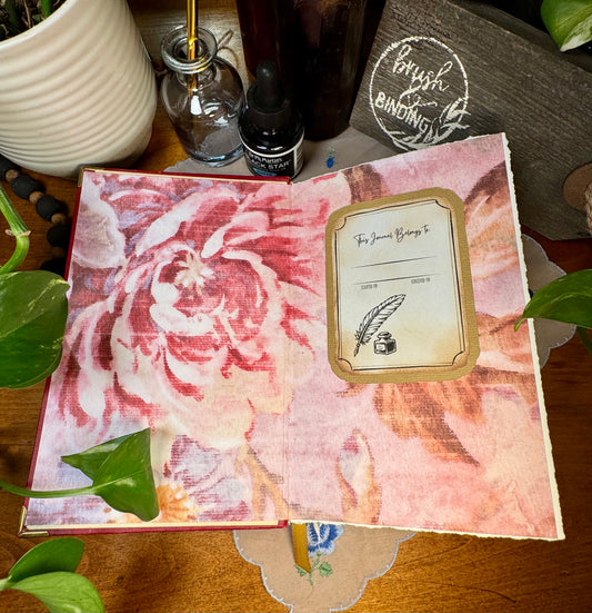 'On the Firing Line' Mixed Media Journal