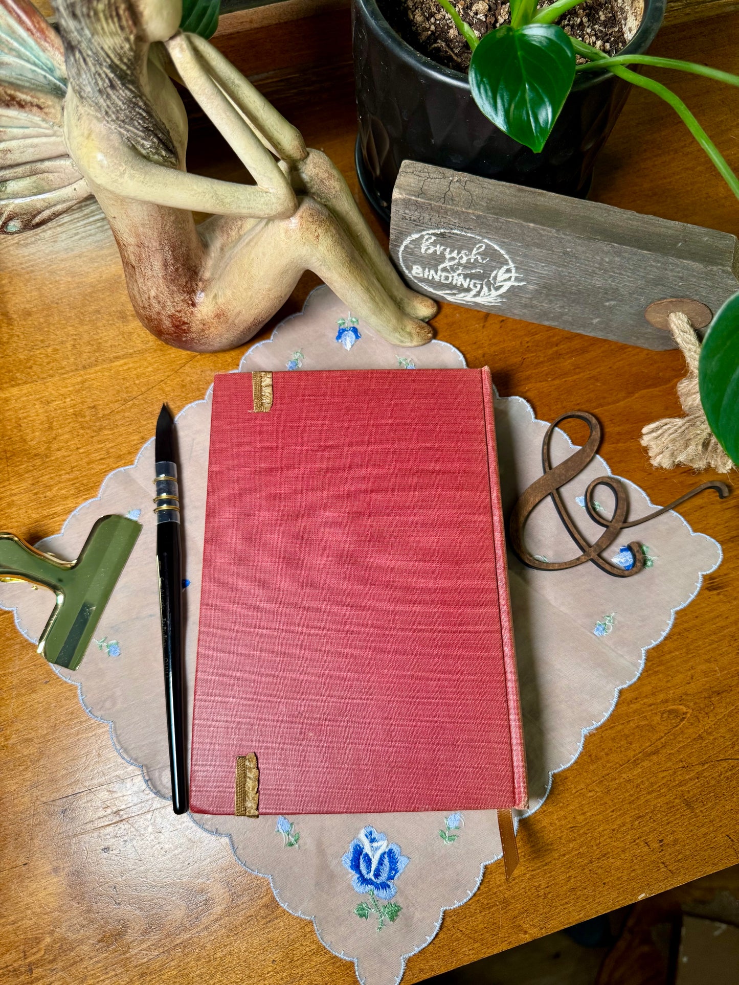 'The Peacock Sheds His Tail' Watercolor Journal