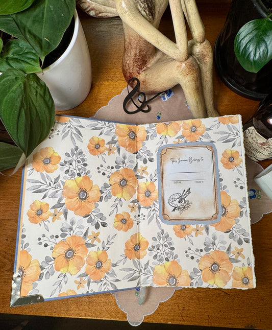 'Pierrette' Watercolor Journal