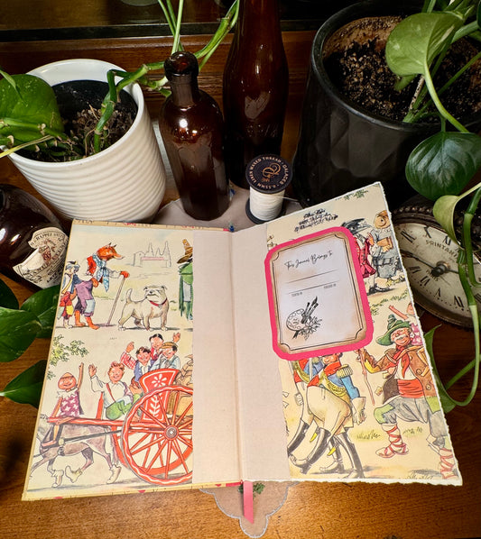 ‘Pinocchio’ Watercolor Journal