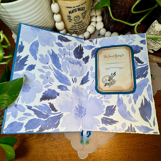 ‘Pollyanna’s Door to Happiness’ Watercolor Journal