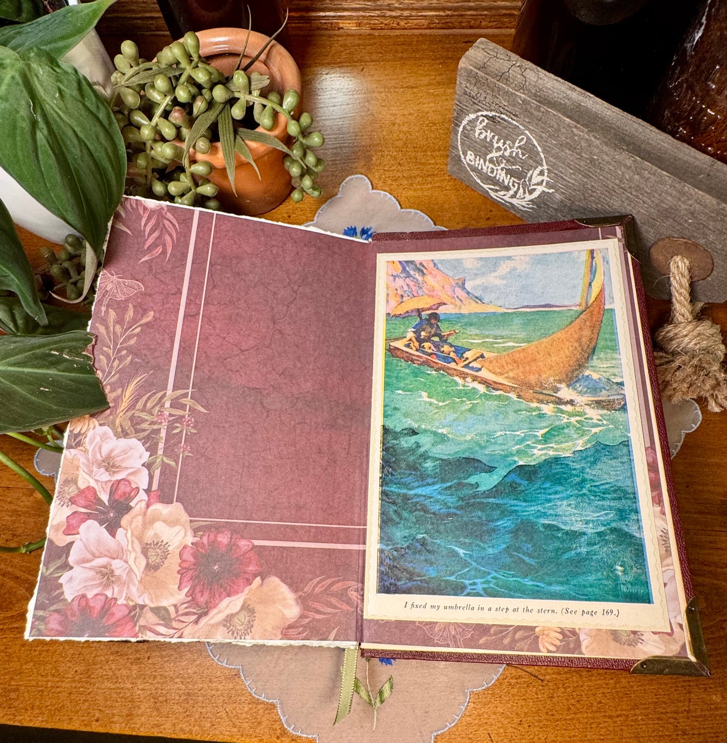 'Robinson Crusoe' Watercolor Journal