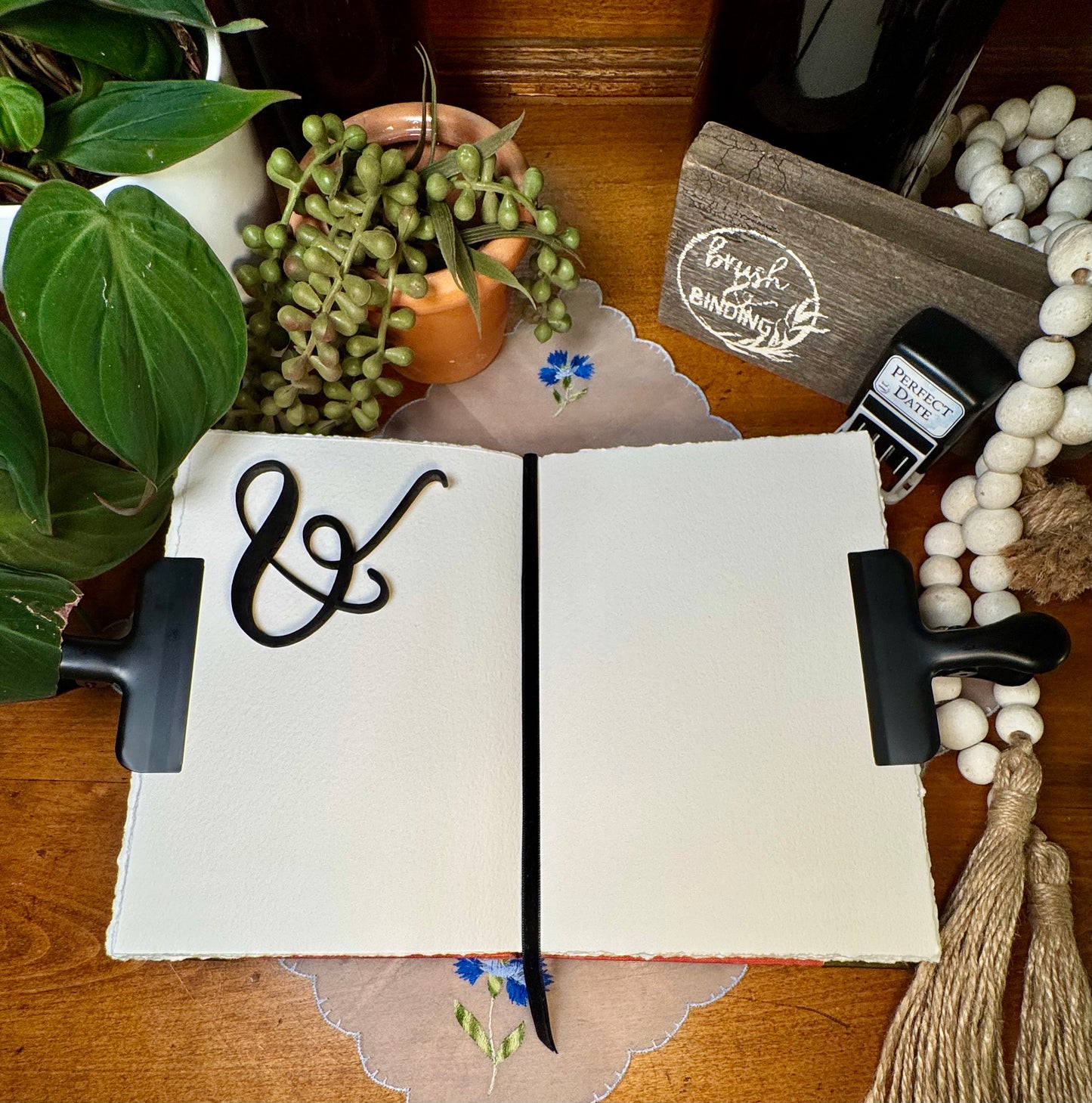 'The Poems of William Shakespeare' Watercolor Journal
