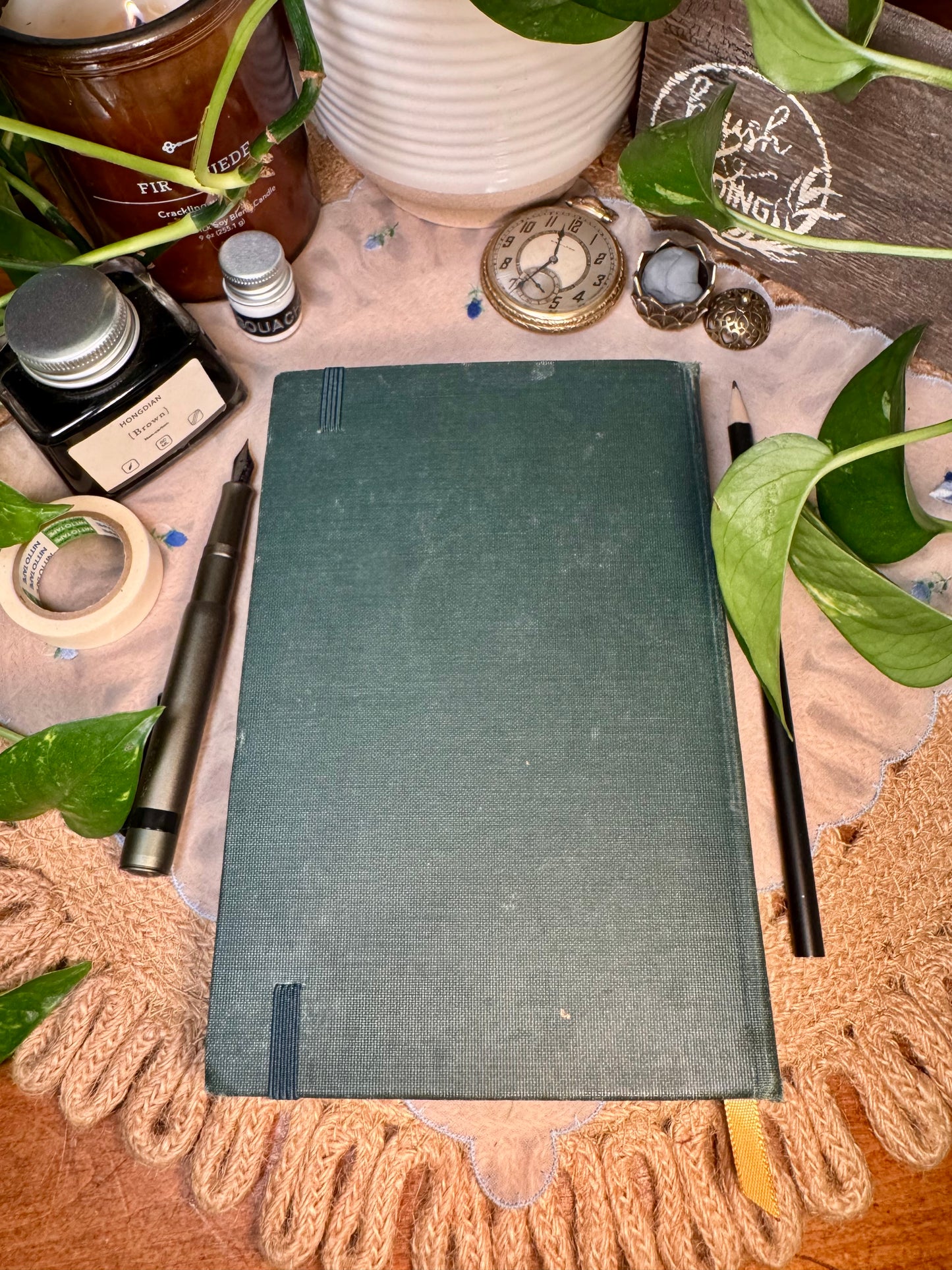 ‘The Spell of the Yukon & Other Verses’ Mixed Media Journal