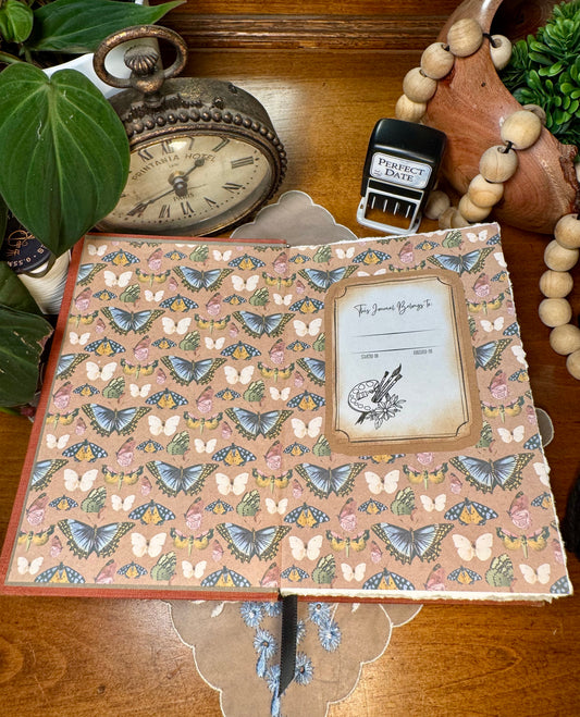 'The Best Stories of Guy De Maupassant' Watercolor Journal