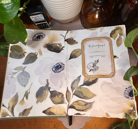 ‘Two Little Savages’ Watercolor Journal