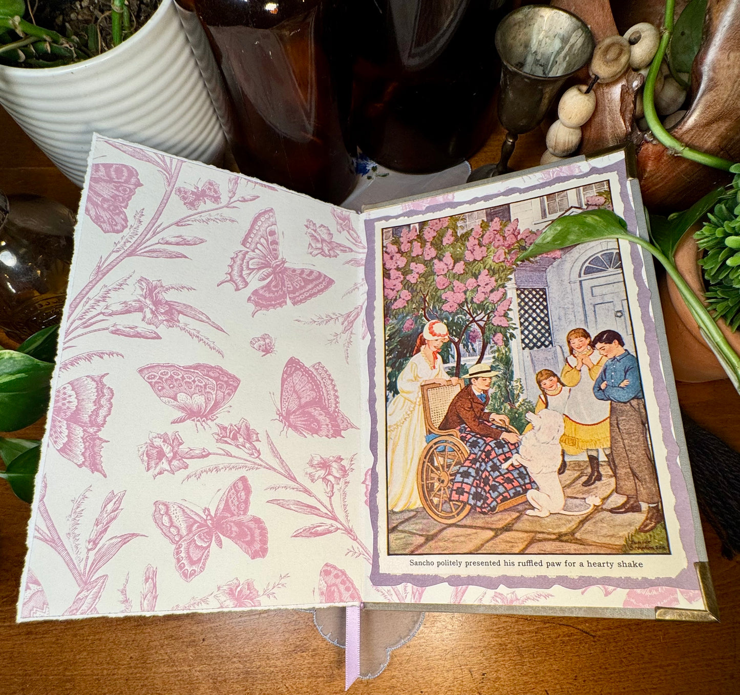 ‘Under the Lilacs’ Watercolor Journal