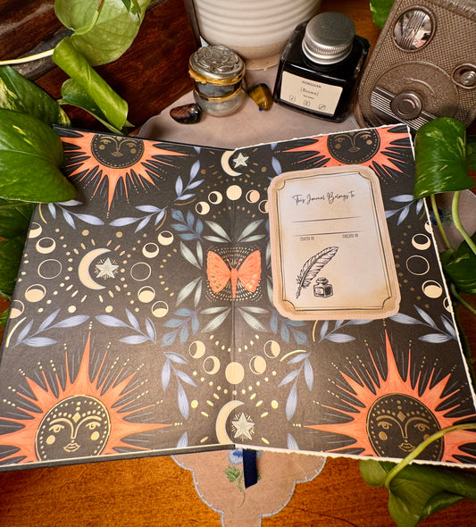 ‘The Wingtown Parson’s Linen Duster’ Mixed Media Journal