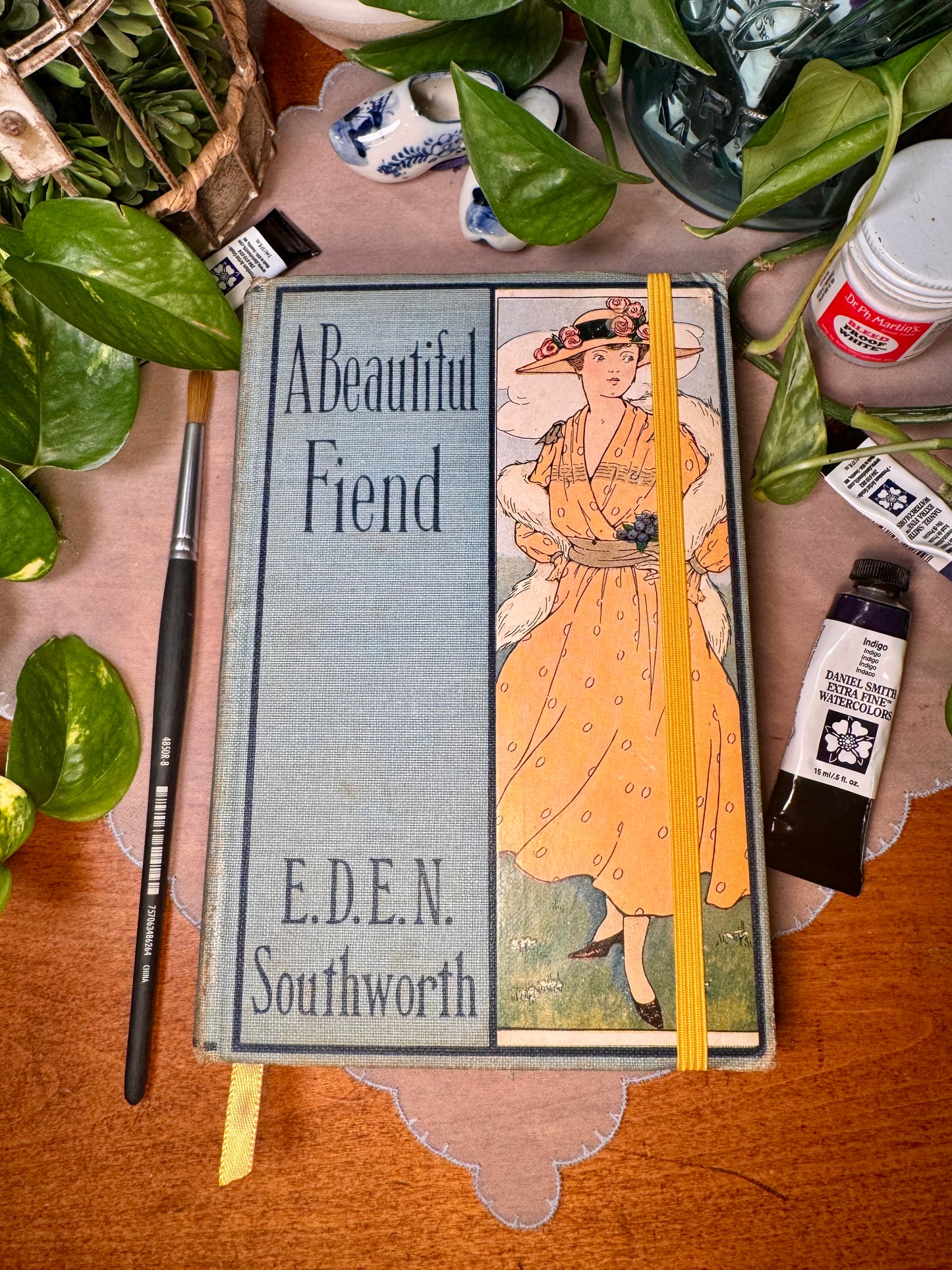 ‘A Beautiful Fiend’ Watercolor Journal
