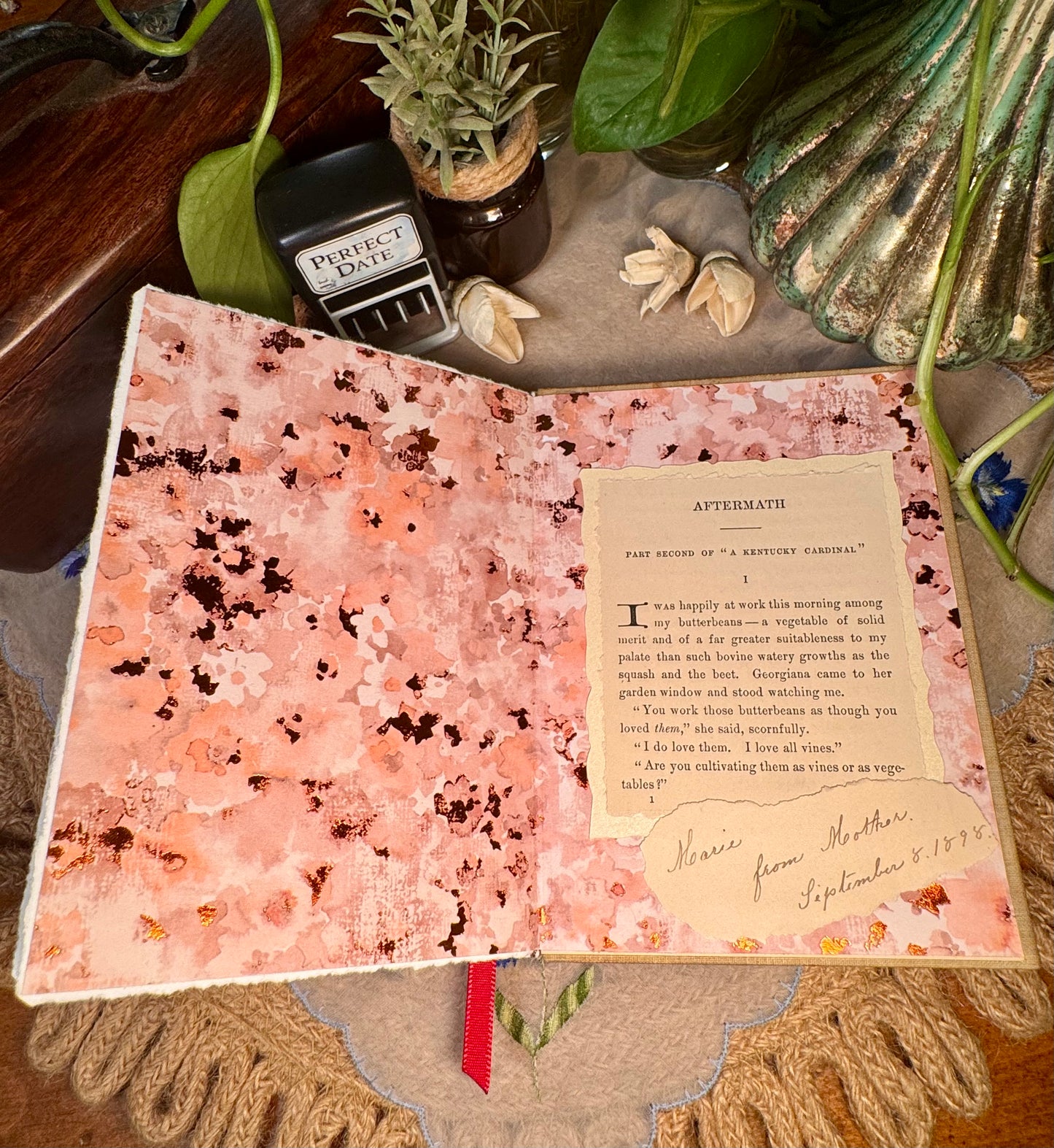 ‘Aftermath’ Mini Watercolor Journal