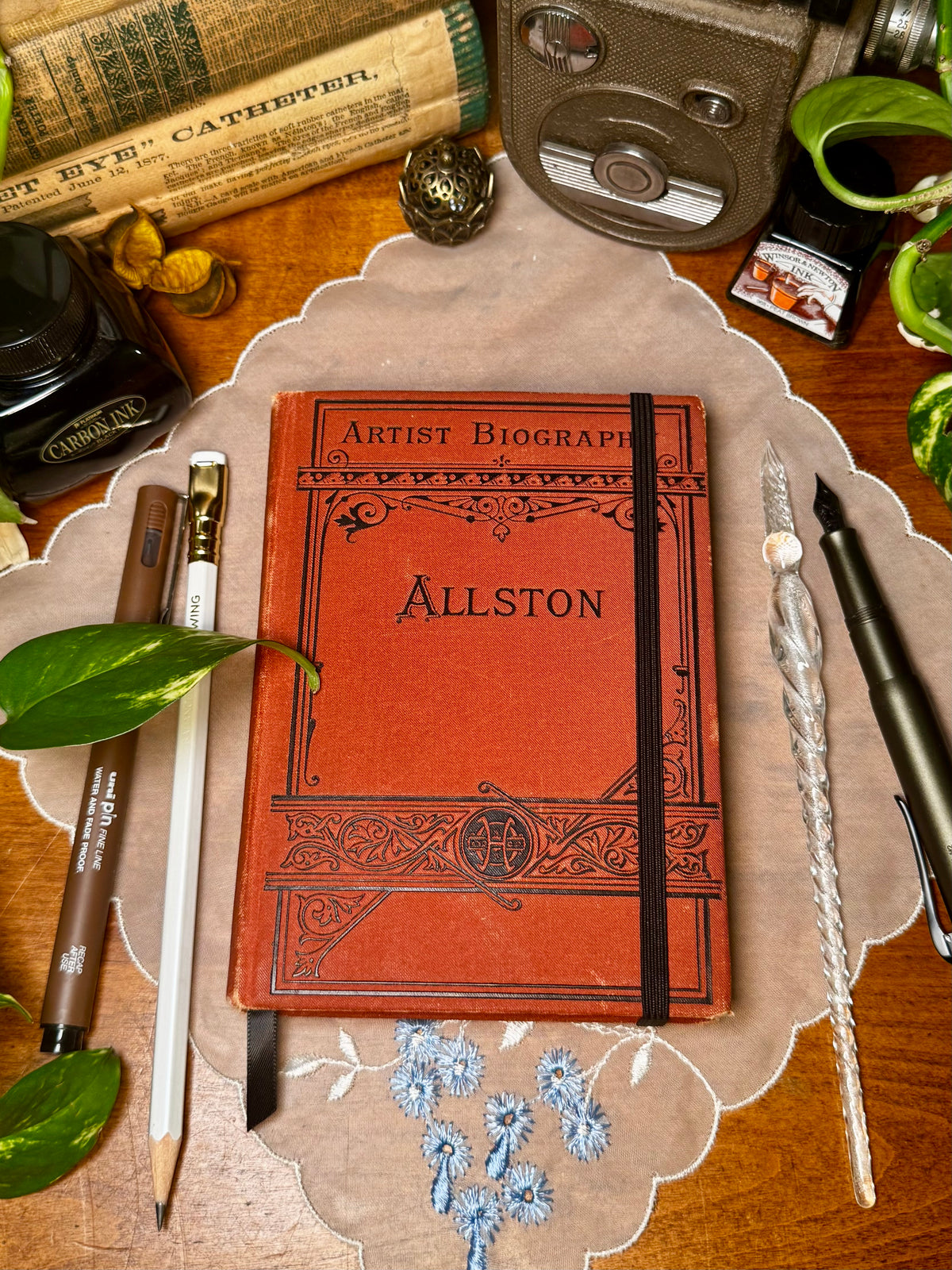 'Allston' Mini Mixed Media Journal