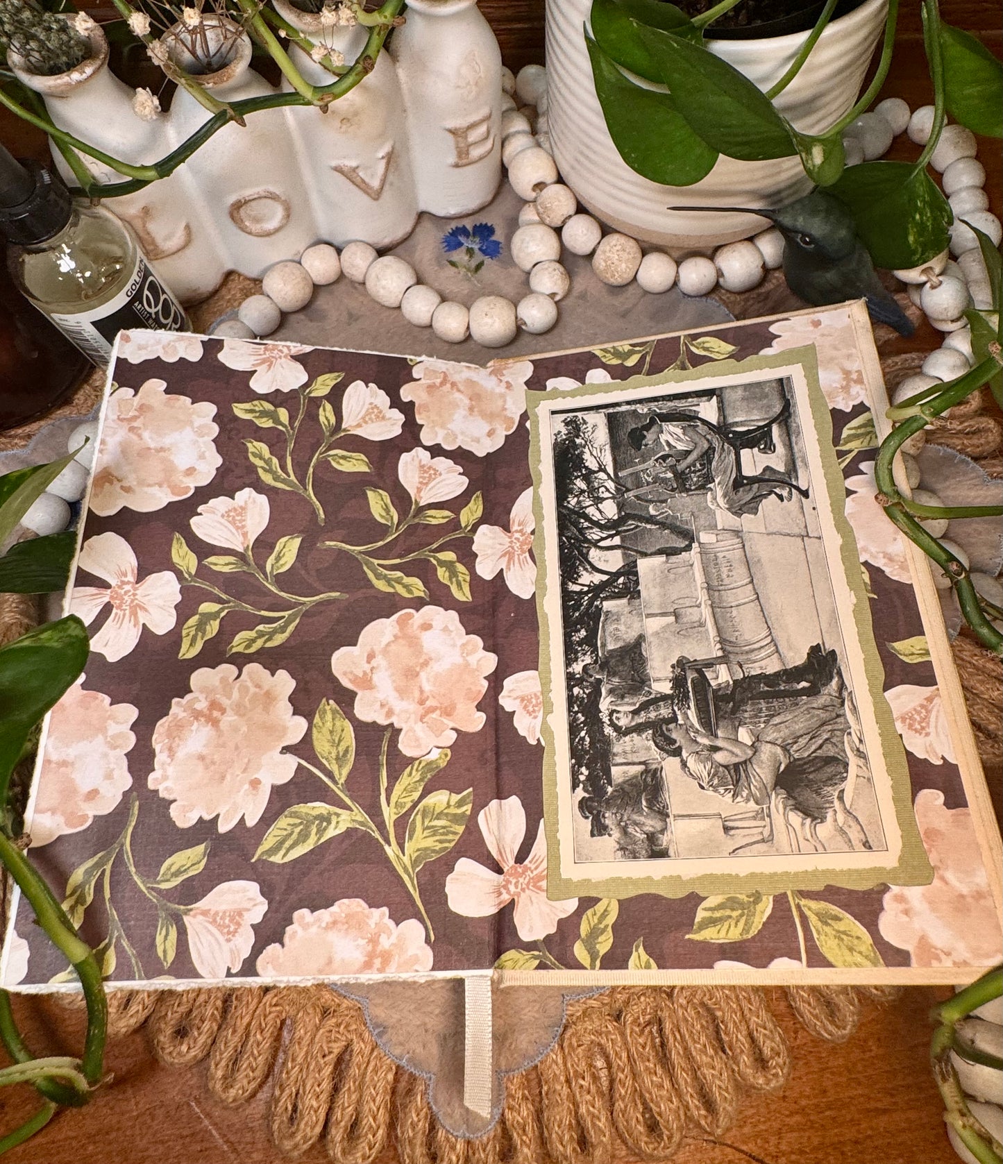 ‘Among the Great Masters of Literature’ Watercolor Journal