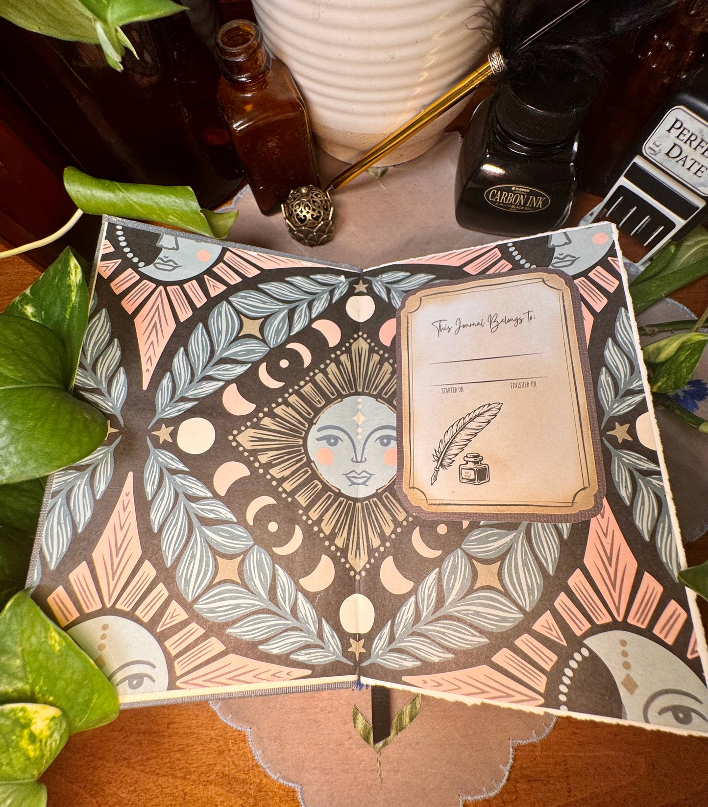 ‘An Inland Voyage & Travels with a Donkey’ Mini Mixed Media Journal
