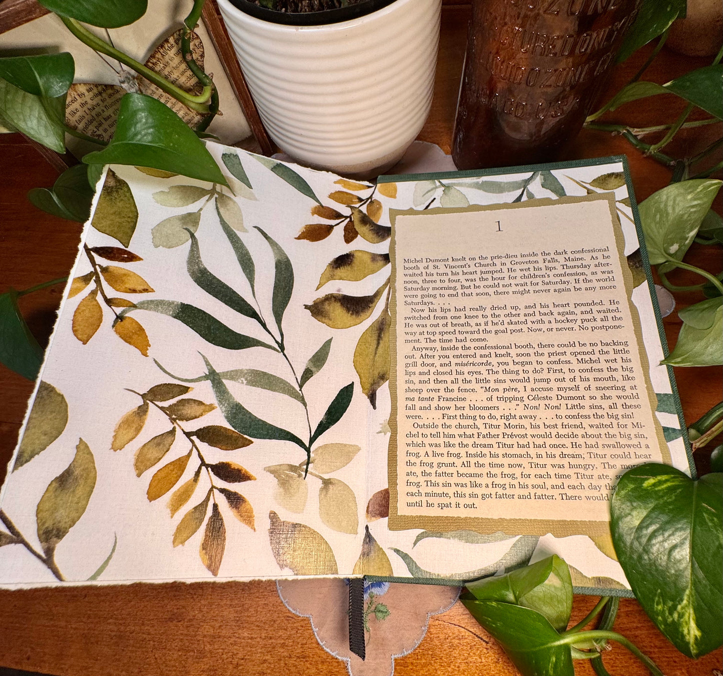 ‘The Apple of His Eye’ Watercolor Journal