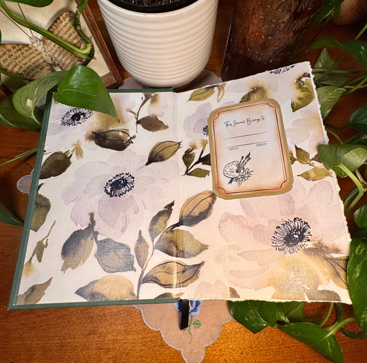 ‘The Apple of His Eye’ Watercolor Journal