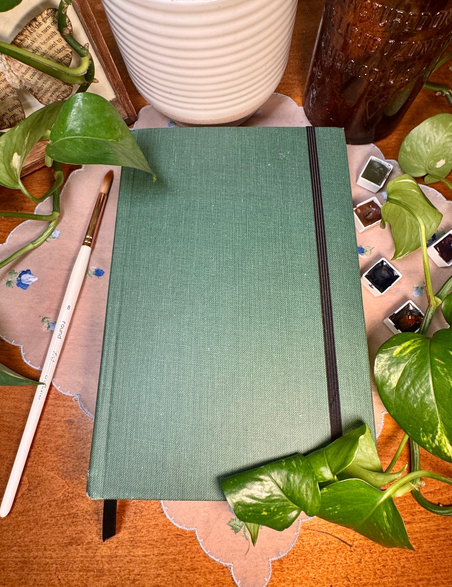 ‘The Apple of His Eye’ Watercolor Journal