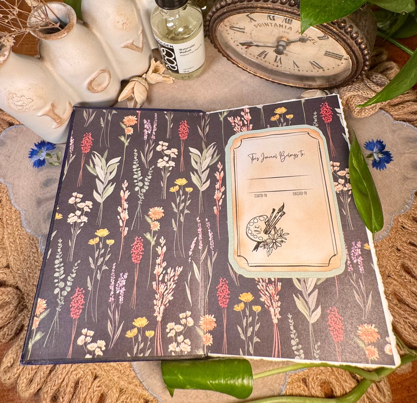 ‘The Bachelor’s Christmas’ Mini Watercolor Journal