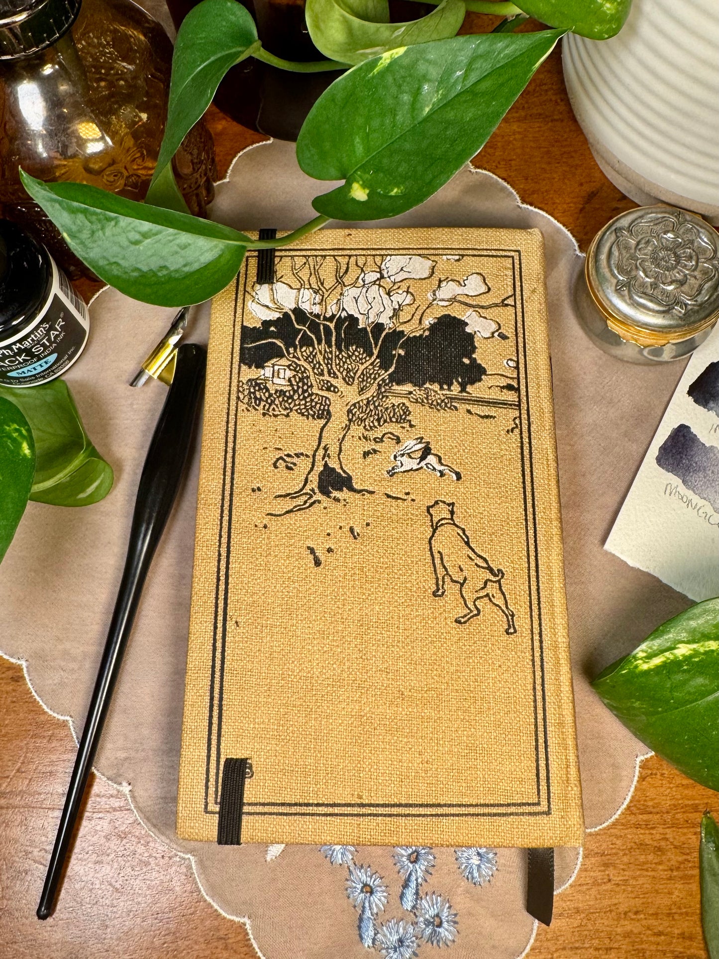 ‘Back to the Woods’ Mini Mixed Media Journal