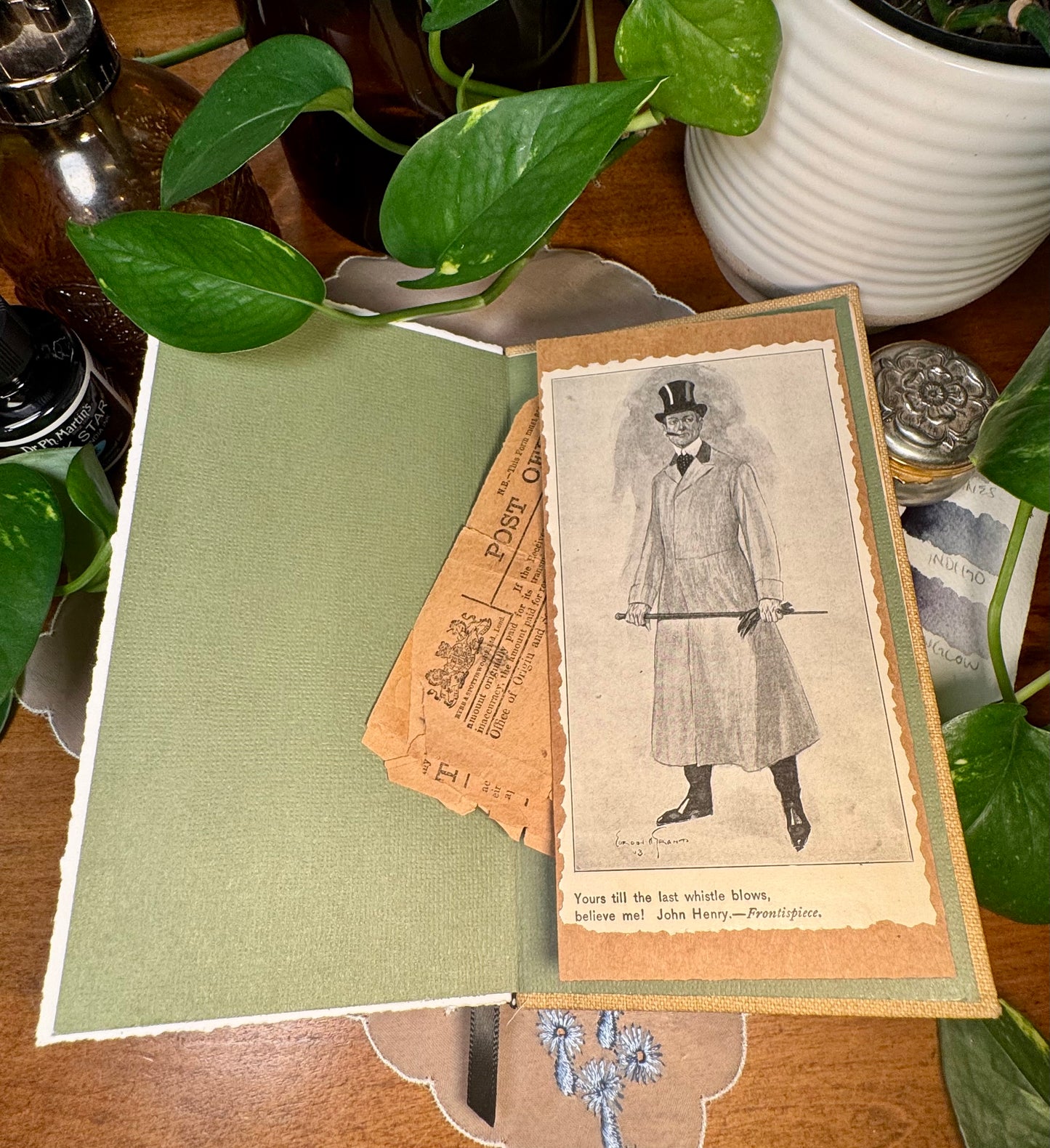 ‘Back to the Woods’ Mini Mixed Media Journal