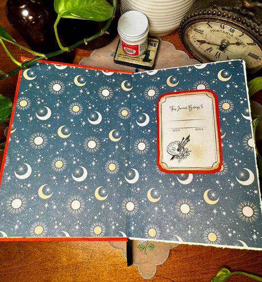 'Bedtime Stories' Watercolor Journal
