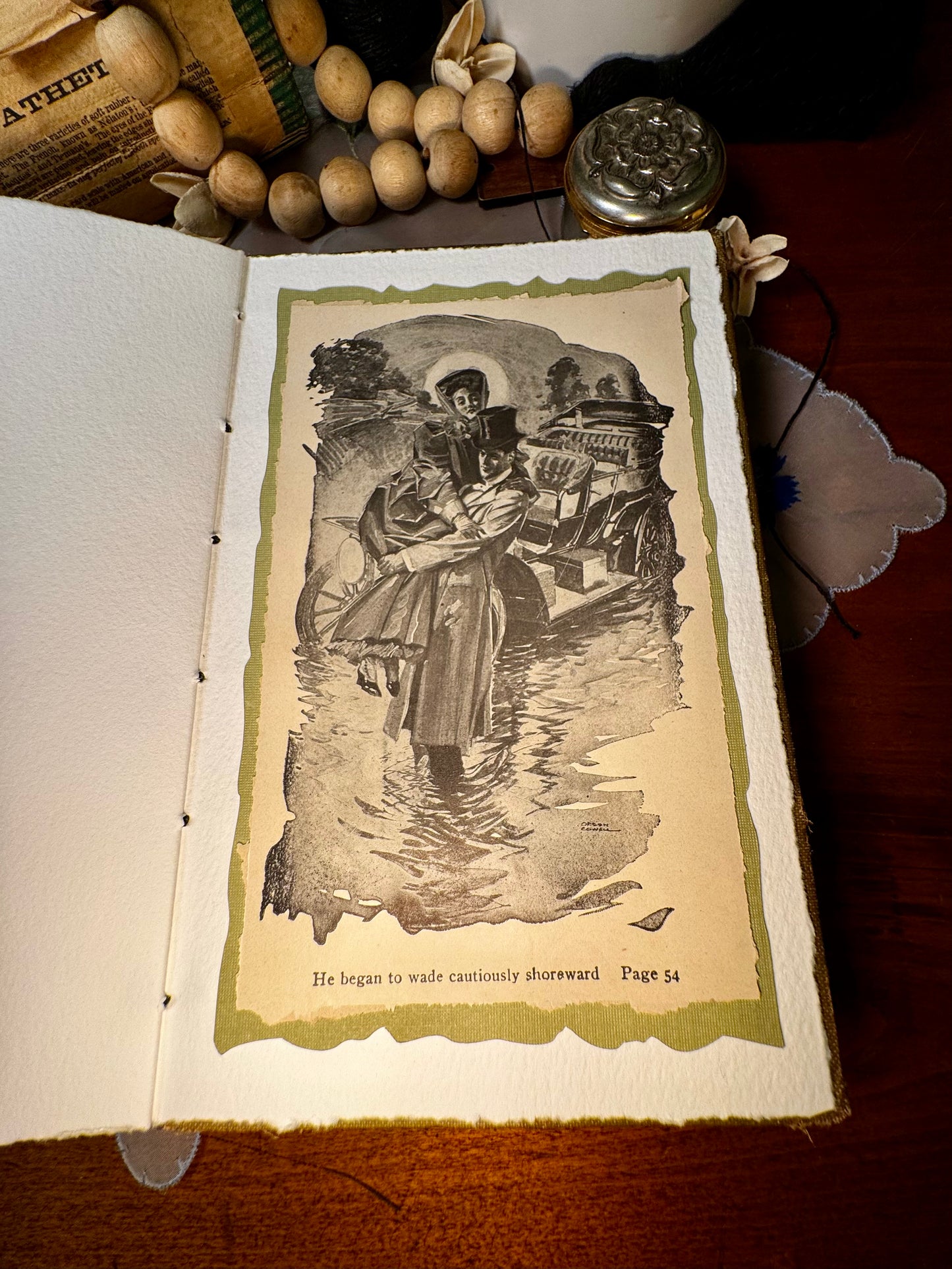 'The Brass Bowl' Bare Spine Watercolor Journal