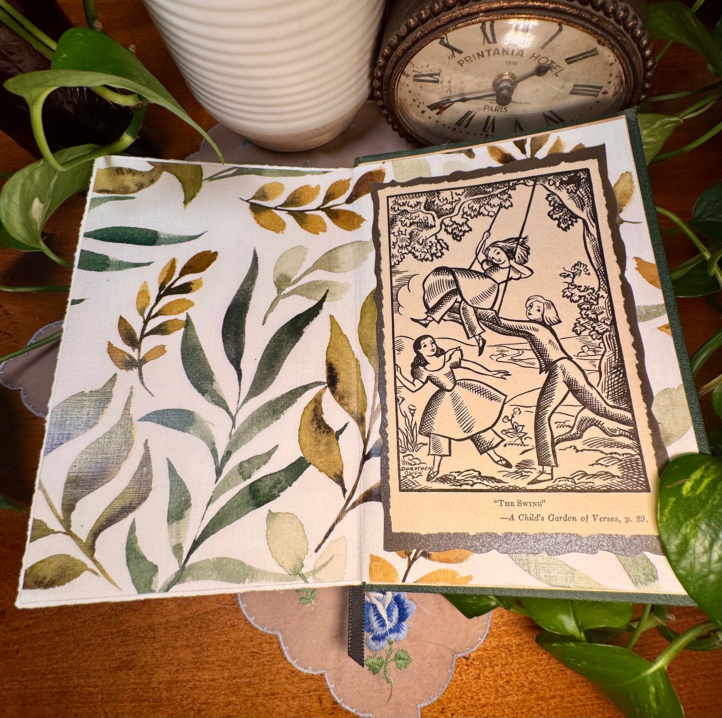 ‘A Child’s Garden of Verses’ Watercolor Journal