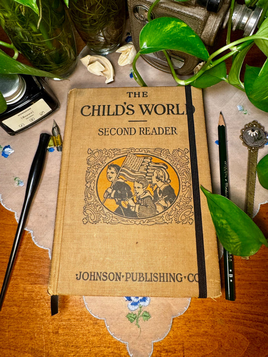 ‘The Child's World: Second Reader’ Mixed Media Journal