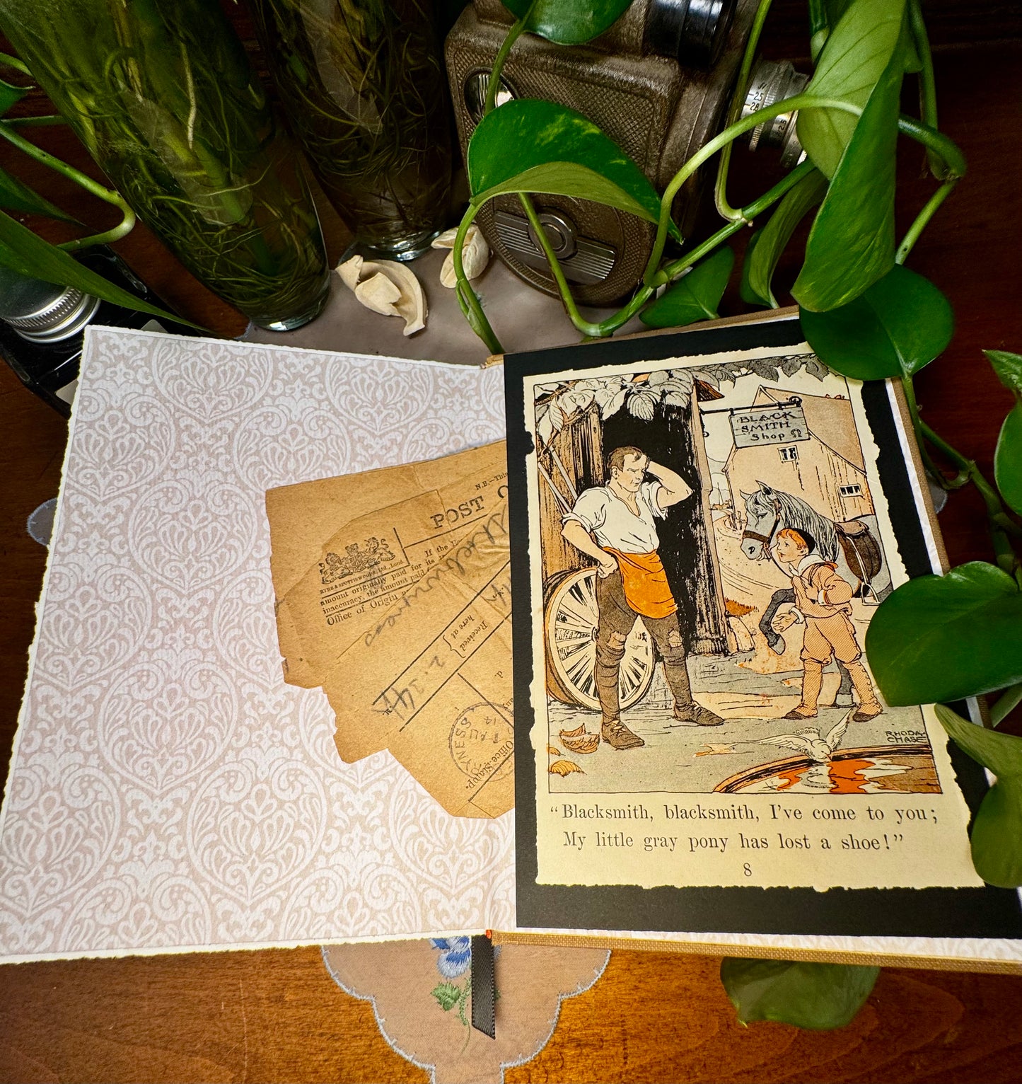 ‘The Child's World: Second Reader’ Mixed Media Journal