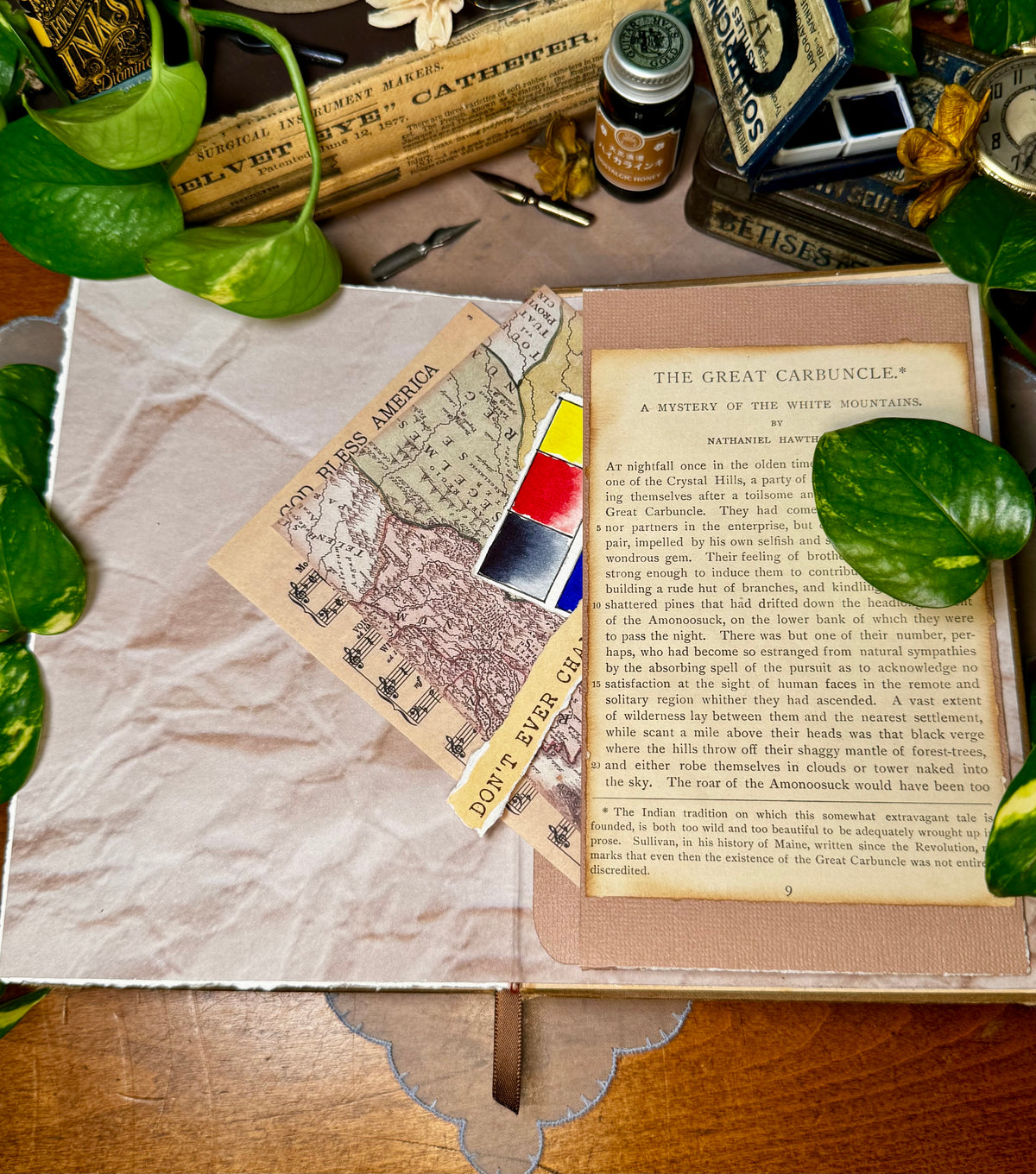 'Choice Readings' Mixed Media Journal
