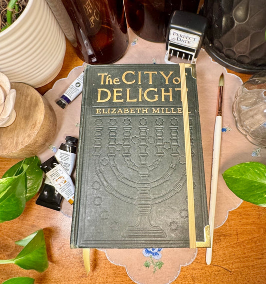 ‘The City of Delight’ Watercolor Journal
