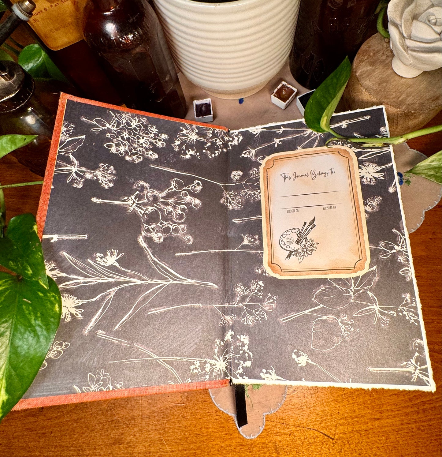‘Cousin Maude’ Watercolor Journal