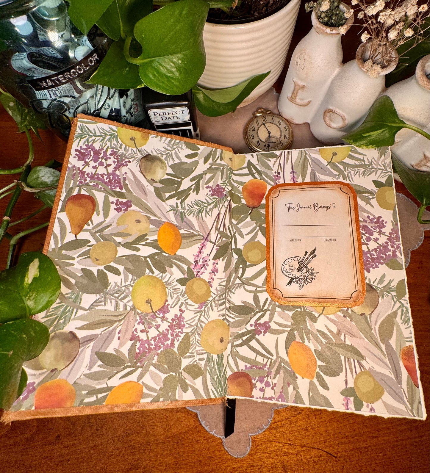 ‘Darkness and Daylight’ Watercolor Journal