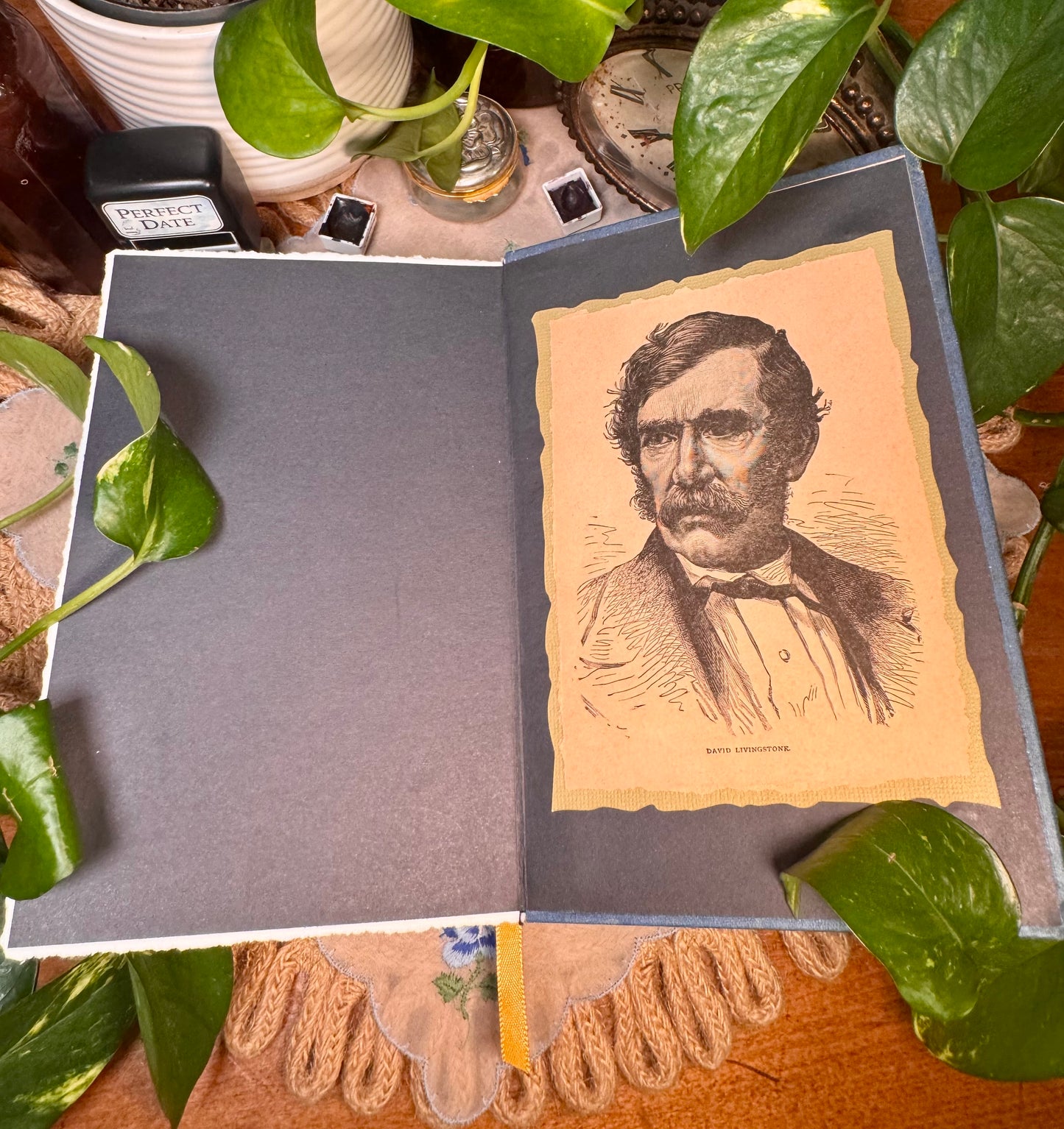 ‘David Livingstone: His Labors and His Legacy’ Watercolor Journal