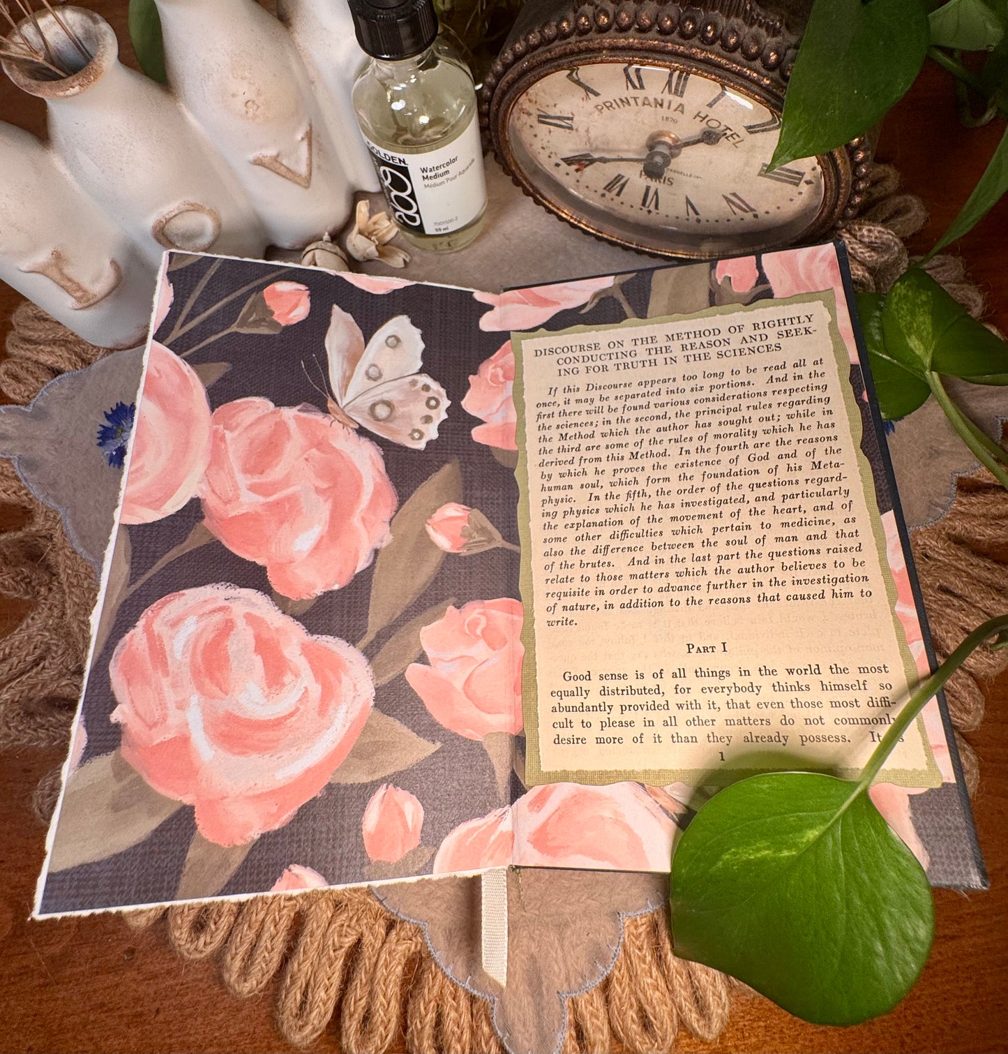 ‘Descartes Selections’ Mini Watercolor Journal