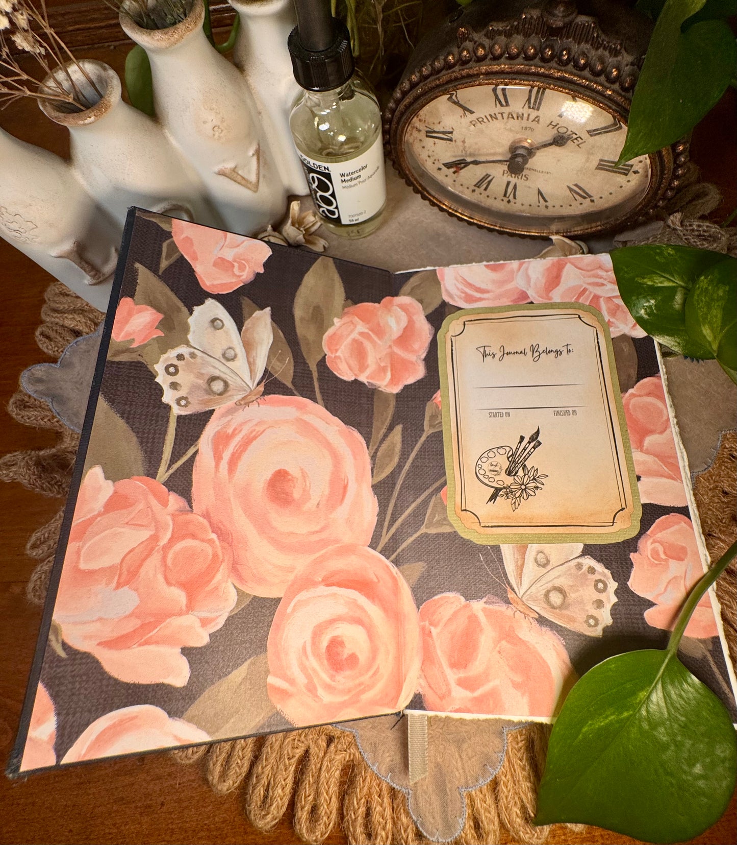 ‘Descartes Selections’ Mini Watercolor Journal
