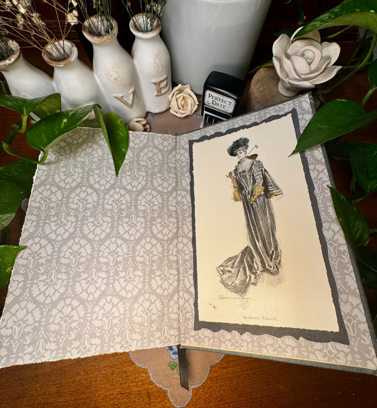 ‘Dorothy Vernon of Haddon Hall’ Watercolor Journal